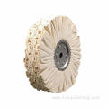 White polishing cloth wheel